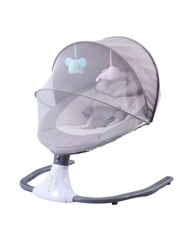 SILLA NIDO MECEDORA 360 CON MOSQUITERO Y PANEL INTELIGENTE - 1