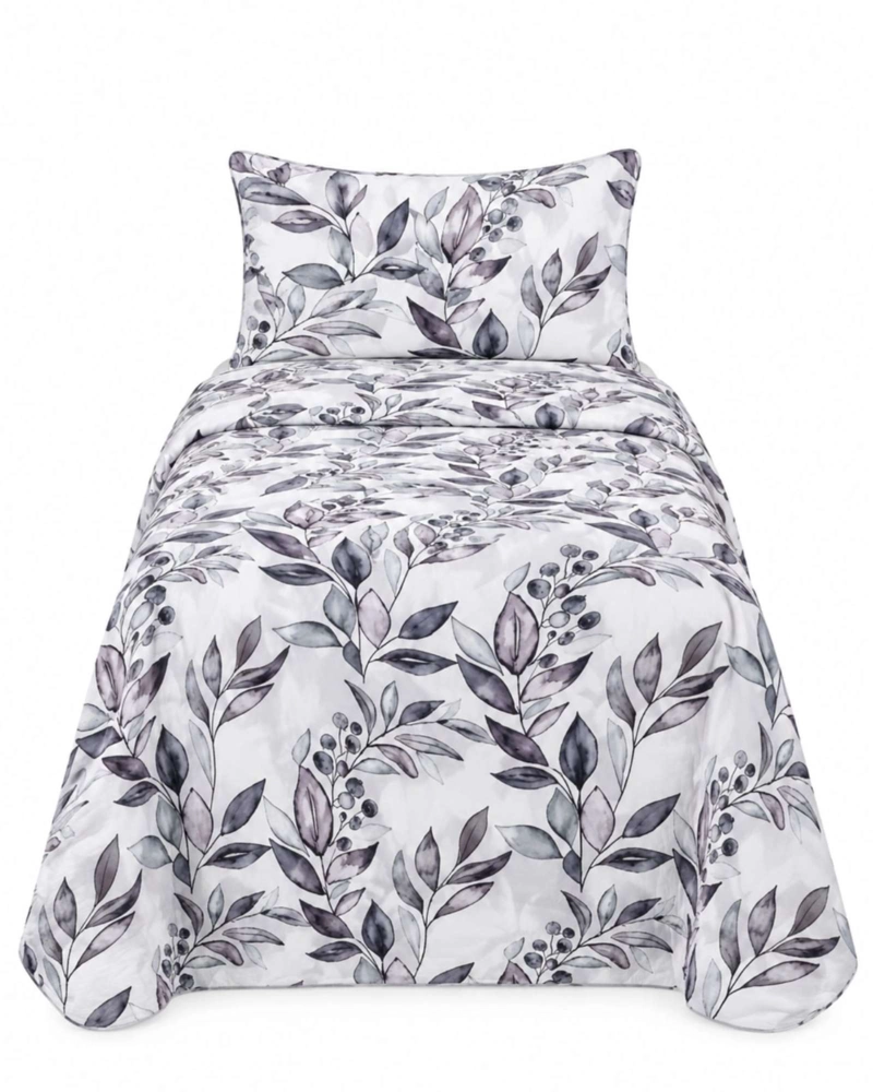 SET CUBRELECHO QUILT VERANO 1.5 PLAZAS FRESCO MAS 1 FUNDA DE ALMOHADA - 5