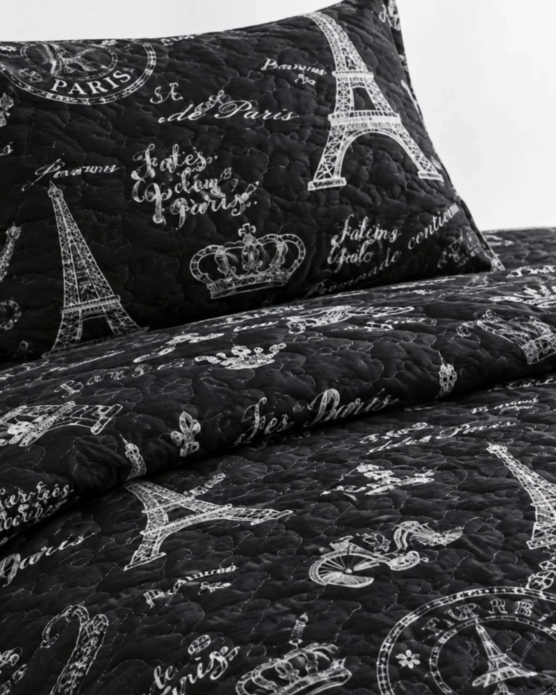 SET CUBRELECHO QUILT VERANO 1.5 PLAZAS FRESCO MAS 1 FUNDA DE ALMOHADA - 3
