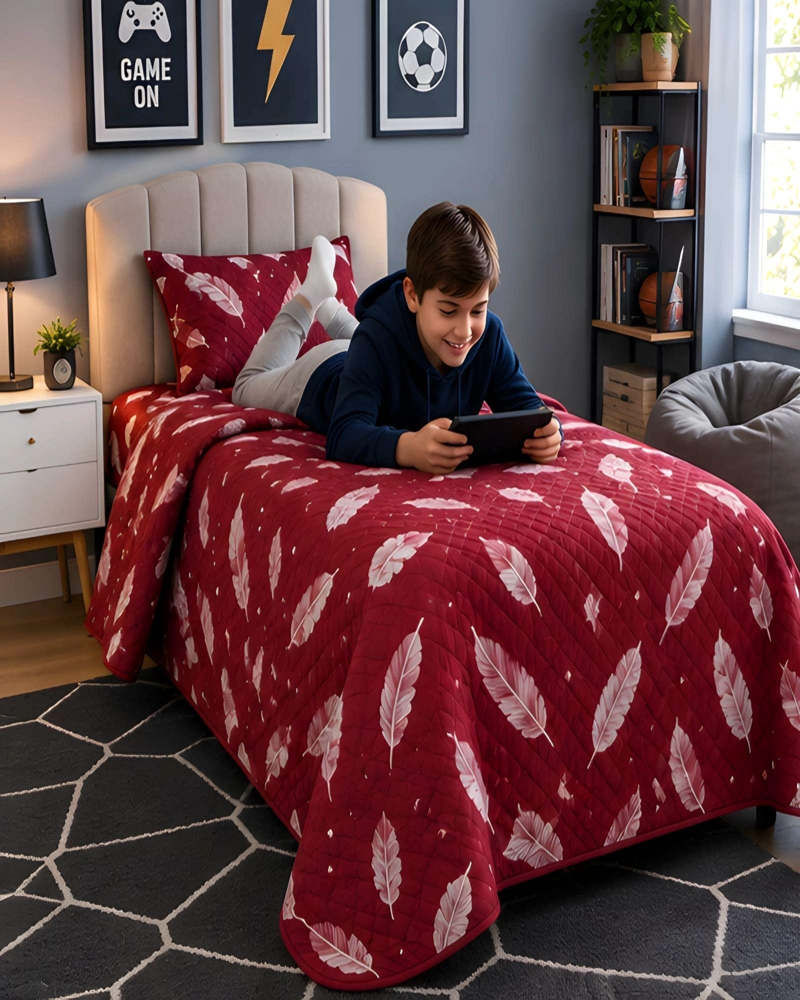 QUILT 1.5 PLAZAS 180X230 CM + FUNDA DE ALMOHADA - 5