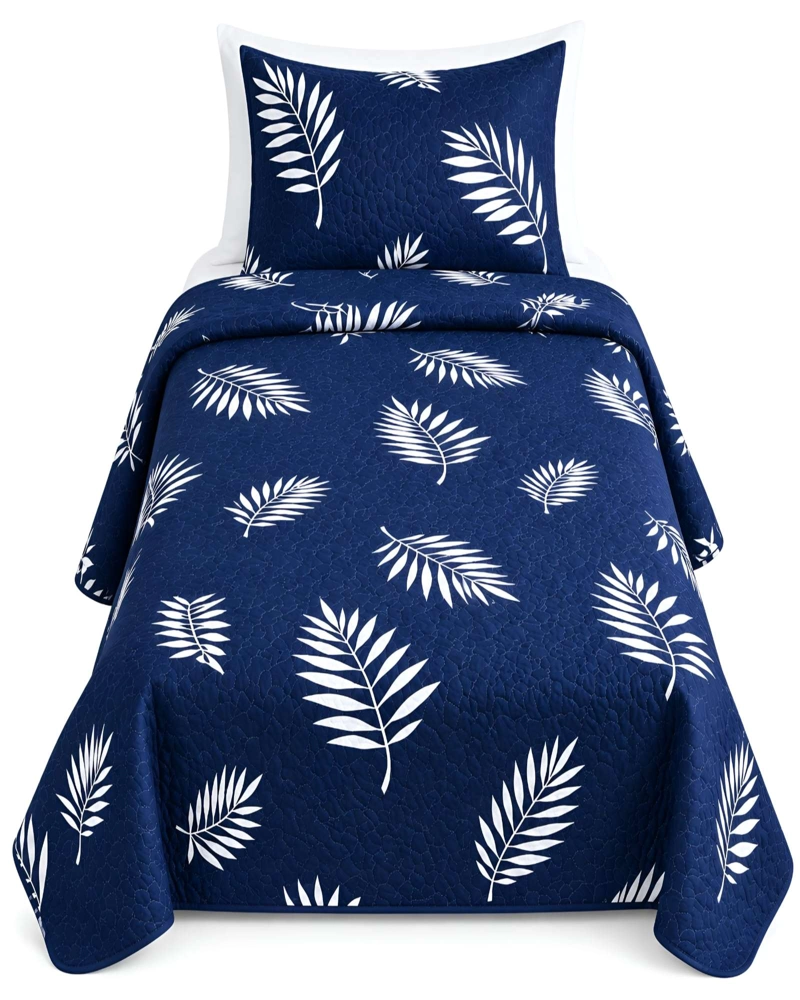 CUBRECAMAS QUILT PLAZA Y MEDIA TEXTURA SUAVE Y FRESCA - 6