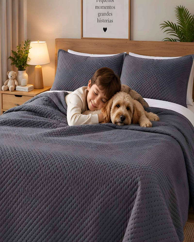CUBRECAMA SUPER KING CADIZ ULTRA SOFT MASHINI 280X253 - 3