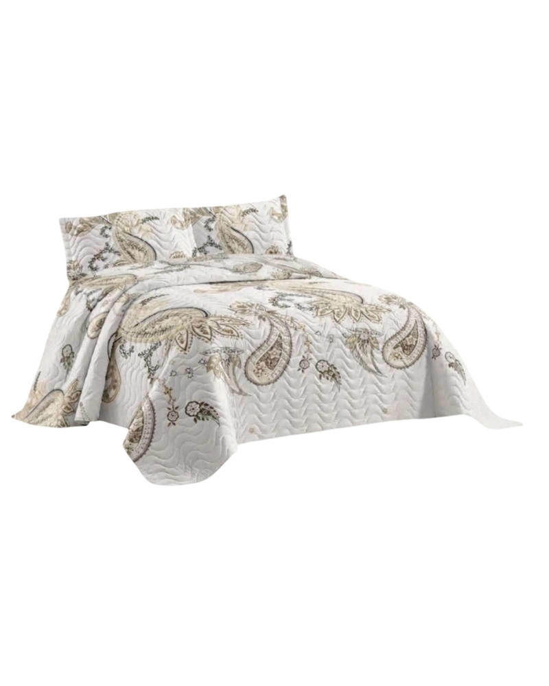 QUILT DE VERANO KING TRANSPIRABLE Y SUAVE - 6