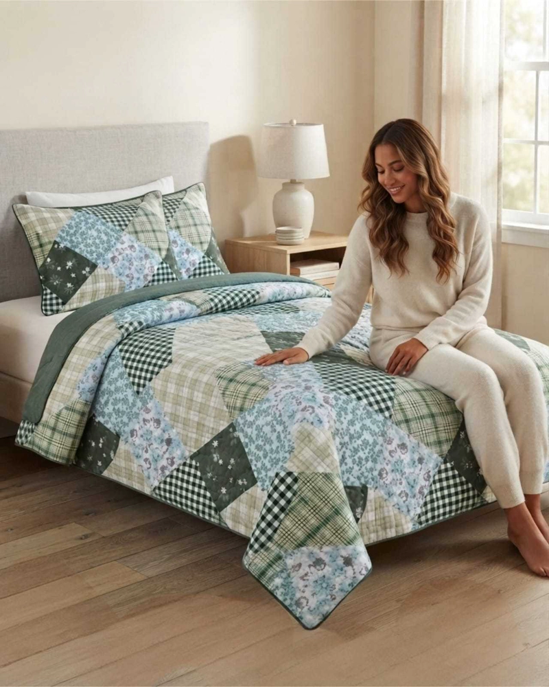 QUILT DELGADO PARA VERANO FRESCO 2 PLAZAS - 4