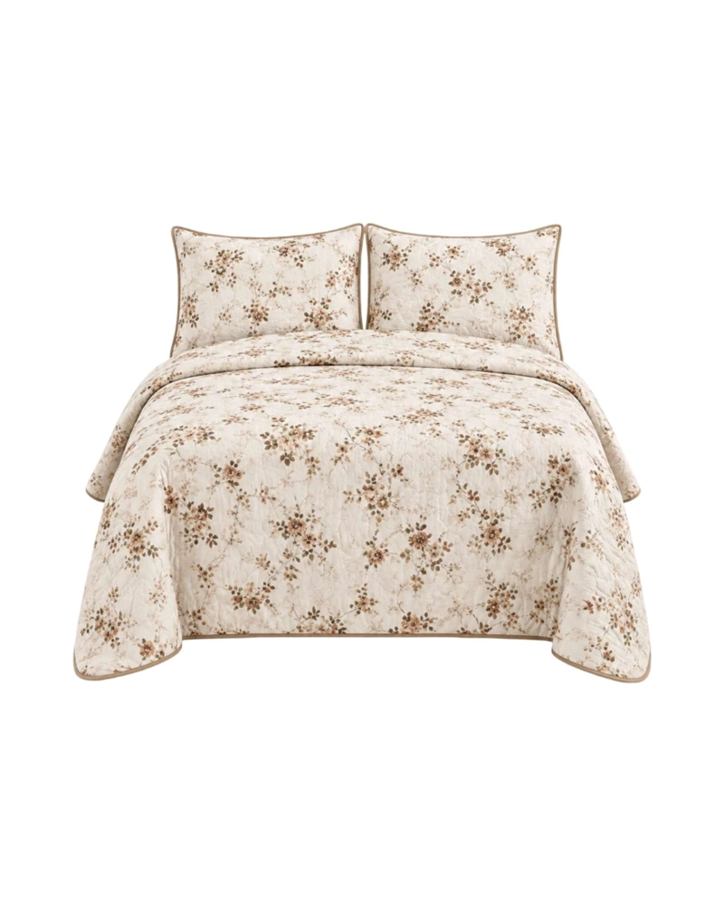 QUILT DELGADO PARA VERANO FRESCO 2 PLAZAS MAS ALMOHADAS - 6