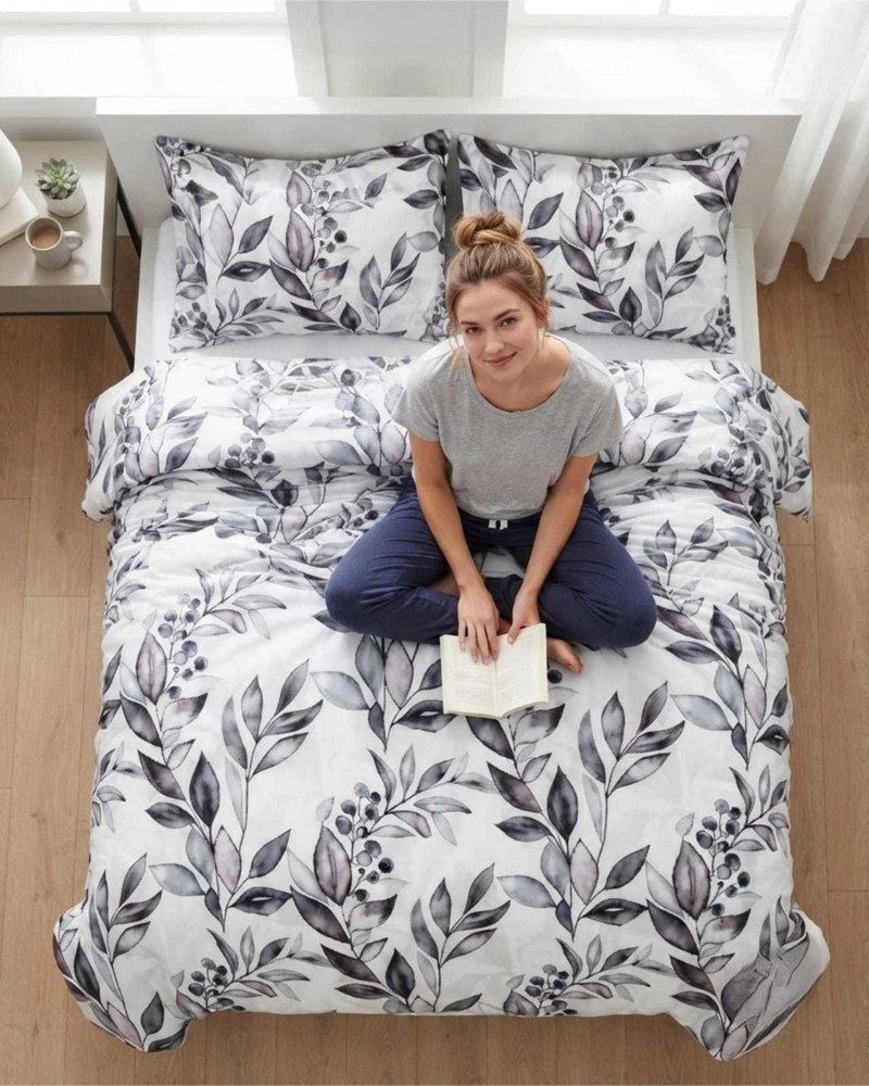 QUILT DELGADO PARA VERANO FRESCO 2 PLAZAS MAS ALMOHADAS - 3