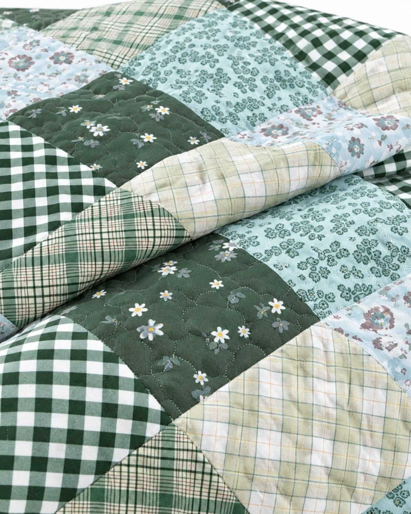 QUILT DELGADO PARA VERANO FRESCO 2 PLAZAS MAS ALMOHADAS - 3
