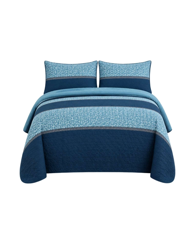 QUILT DELGADO PARA VERANO FRESCO KING MAS ALMOHADAS - 6