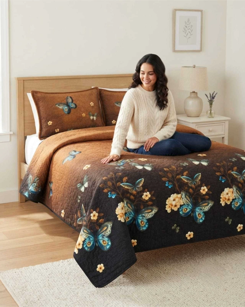 QUILT DELGADO PARA VERANO FRESCO 2 PLAZAS MAS ALMOHADAS - 2