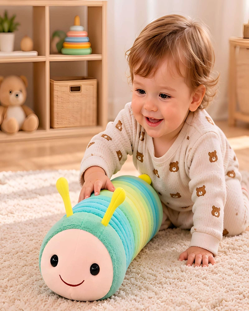 PELUCHE GIGANTE DE 70 CM ALMOHADA DE APOYO Y RESPALDO SUAVE - 2