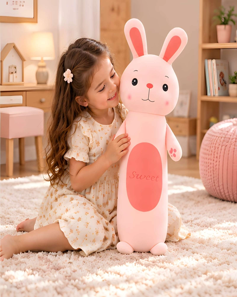 PELUCHE GIGANTE DE 70 CM ALMOHADA DE APOYO Y RESPALDO SUAVE - 1