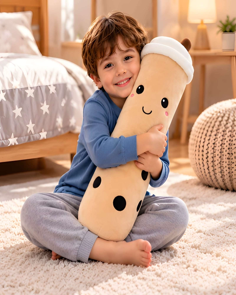 PELUCHE GIGANTE DE 70 CM ALMOHADA DE APOYO Y RESPALDO SUAVE - 1