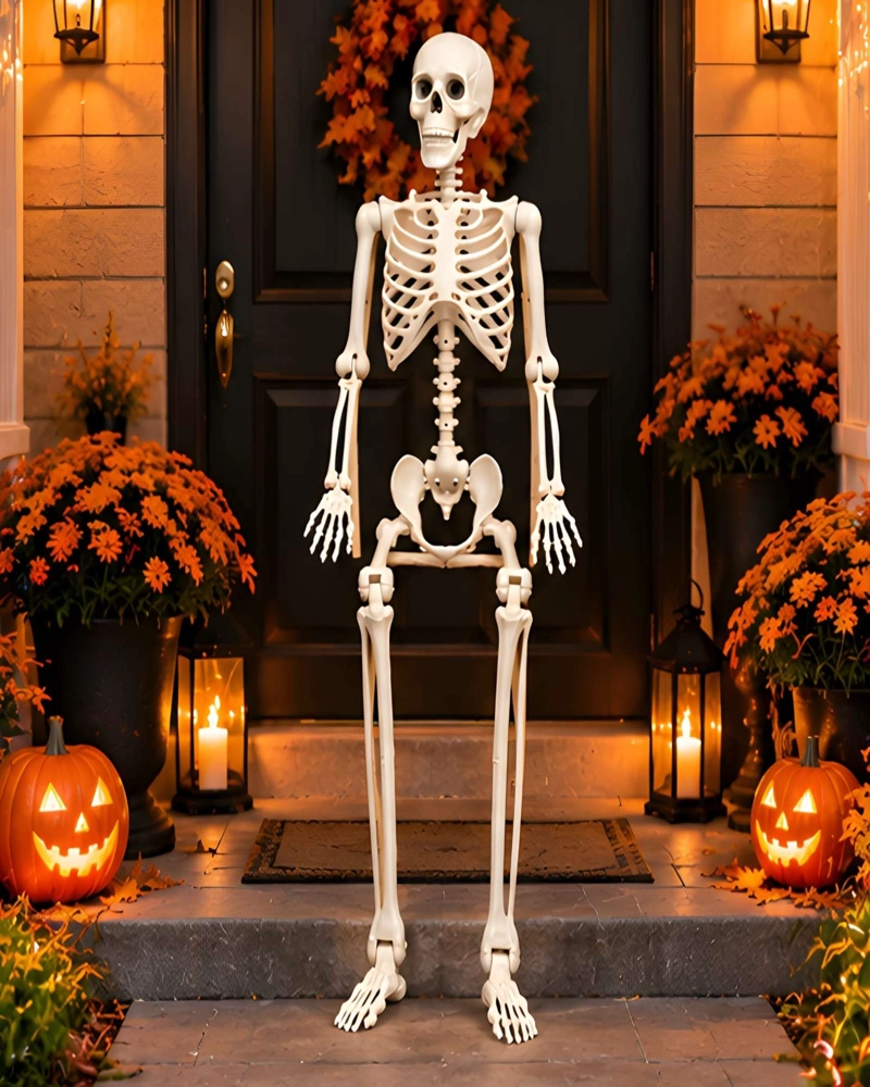 ESQUELETO PARA HALLOWEEN DE 165 CM TAMAÑO REAL ARTICULADO - 5