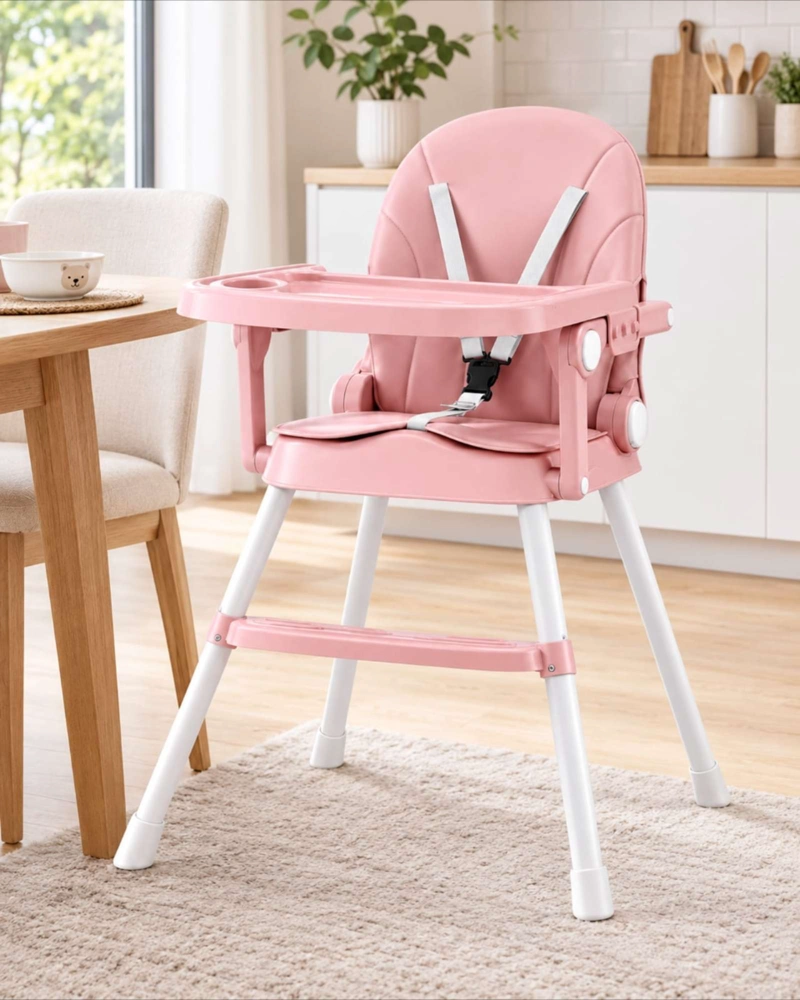 COMEDOR DE BEBE  2 EN 1 ANTIDESLIZANTE ARNE S 5 PUNTOS Y REPOSAPIE S - 4