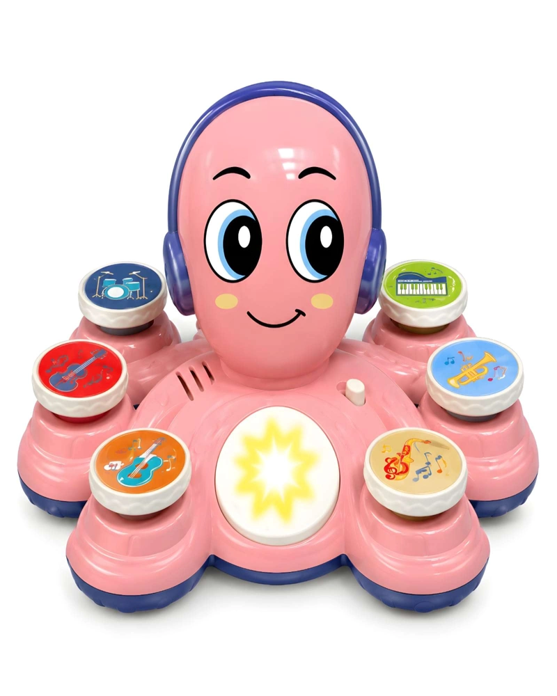 PULPO MUSICAL INFANTIL ROCK 'N ROLL CON LUCES Y SONIDOS - 6
