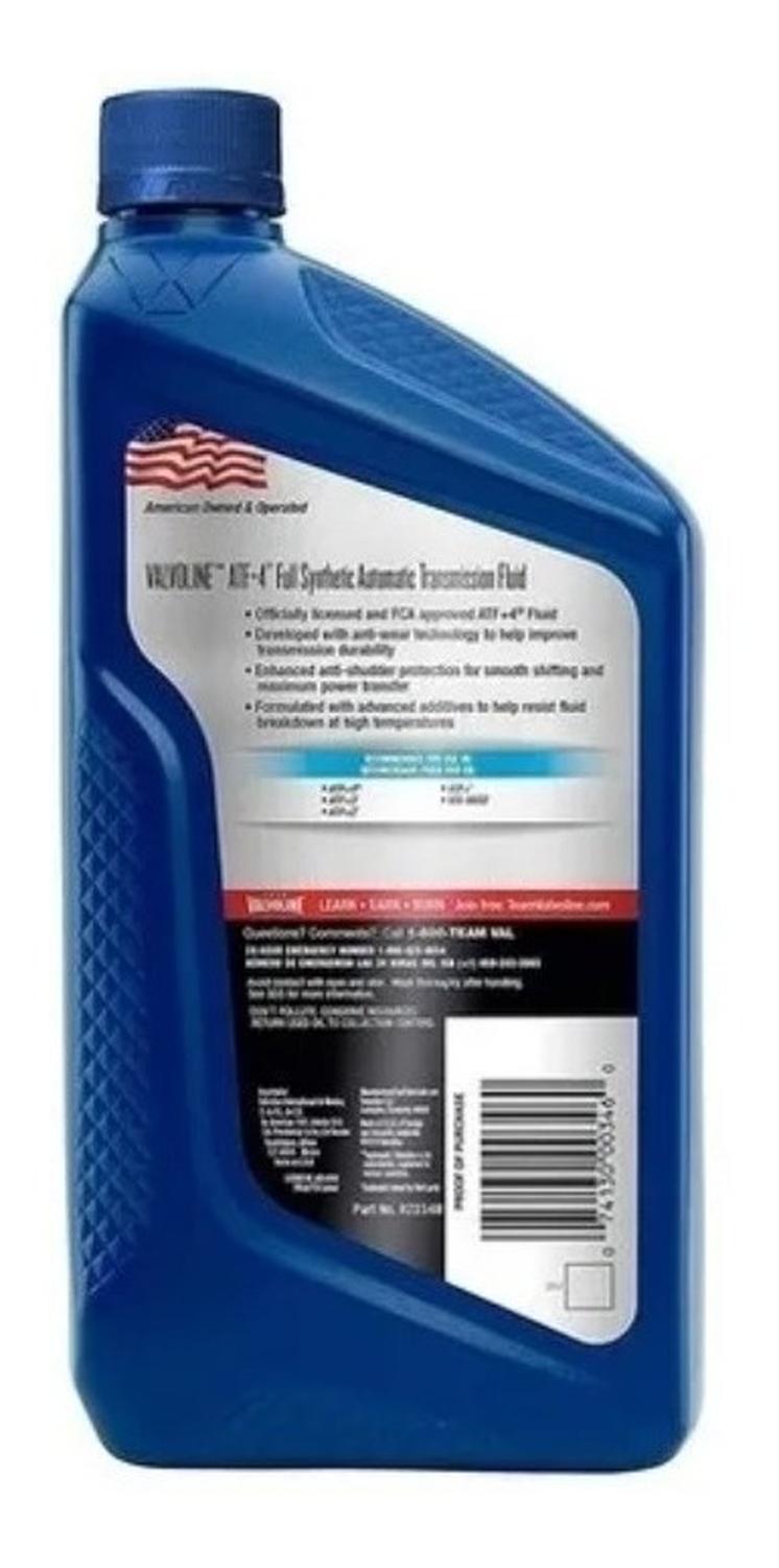 ACEITE VALVOLINE ATF+4 DE 946ML X 2 UNIDADES (JEEP - CHRYSLER - DODGE) - 2