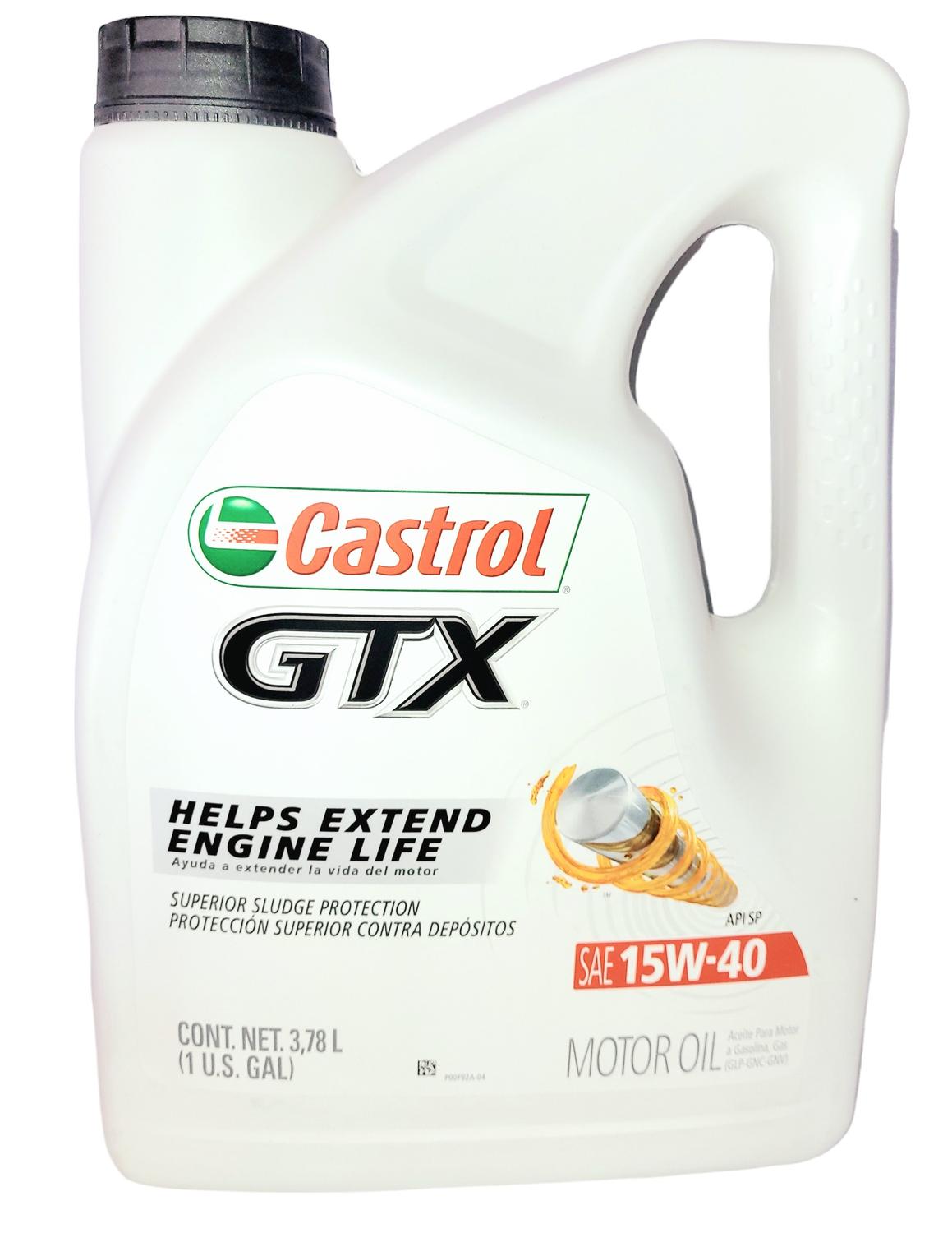 ACEITE MOTOR 15W40 GTX BENCINERO 3.78 LITROS - 1