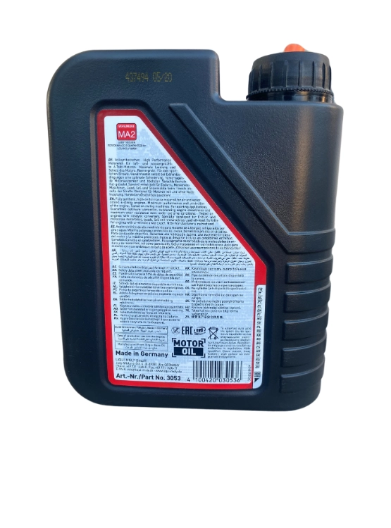 ACEITE PARA MOTO 10W60 OFFROAD RACE LIQUI MOLY 1 LT. - 2
