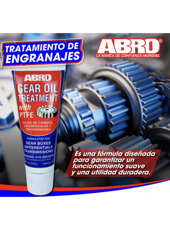 ADITIVO CAJA DE CAMBIO Y DIFERENCIAL MARCA ABRO 207 ML. - 3