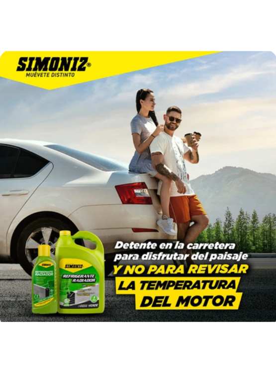 REFRIGERANTE ANTICONGELANTE PARA RADIADOR 33% VERDE - 2