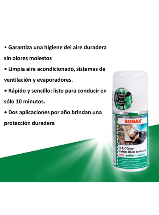 LIMPIA AIRE ACONDICIONADO AROMA HAVANA LOVER SONAX 100 ML. - 2