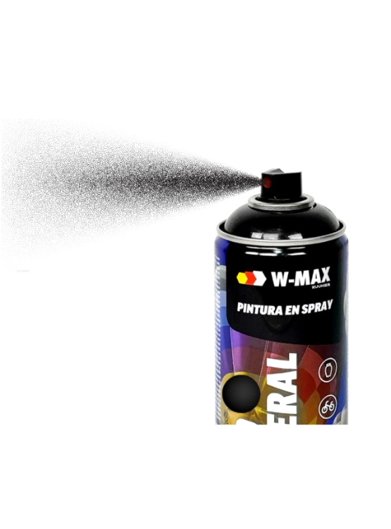 PINTURA AEROSOL NEGRO MARCA WURTH 400 ML. - 2