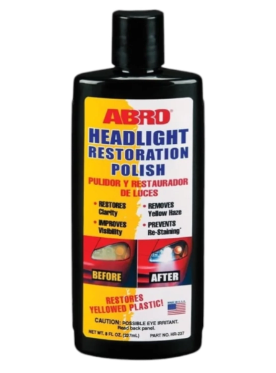 RESTAURADOR Y PULIDOR PARA OPTICOS Y FOCOS ABRO 237 ML. - 1