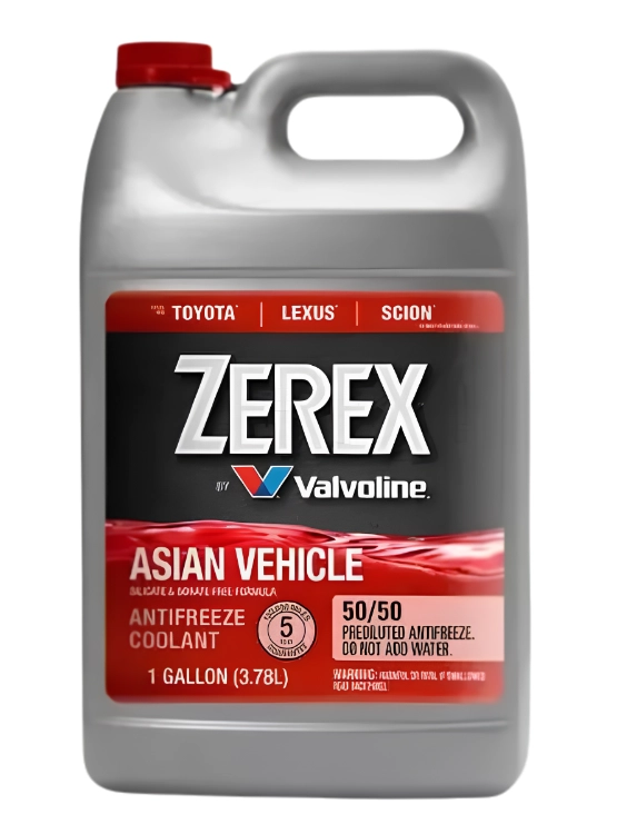 REFRIGERANTE ANTICONGELANTE PARA RADIADOR ZEREX ROJO - 1