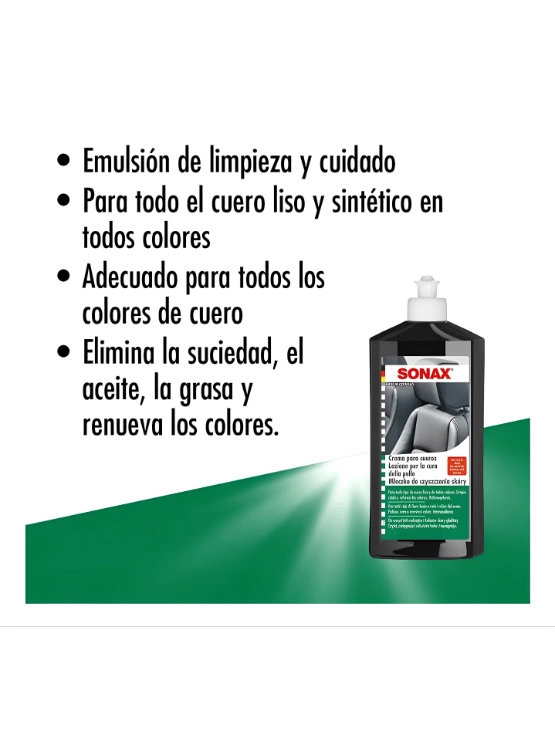 LOCION PARA CIUDADOS CUERO SONAX 250 ML. - 6