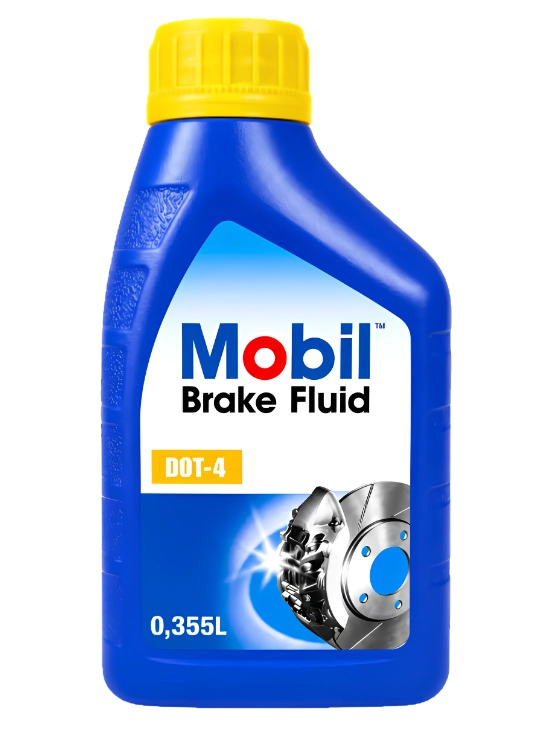 LIQUIDO DE FRENOS MOBIL DOT4 355 CC. - 1