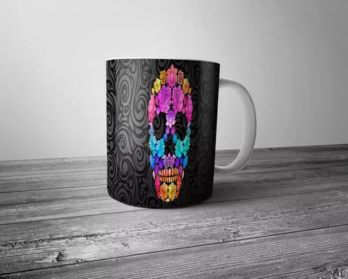 TAZAS DIA DE LOS MUERTOS HALLOWEEN - 5