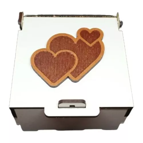 CAJA MULTIUSO Y DECORATIVA EN MADERA - 1