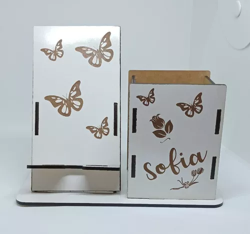 SET CIM PORTACELULAR Y LAPICERO PERSONALIZABLE - 1