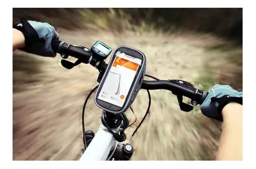 PORTA CELULAR PARA BICICLETA CON FUNDA - 5