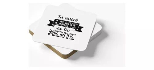 POSAVASOS CIM REDONDOS FRASES MOTIVADORAS - 1