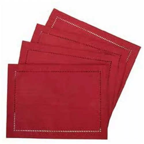 SET 4 INDIVIDUALES LISO COLOR - 1
