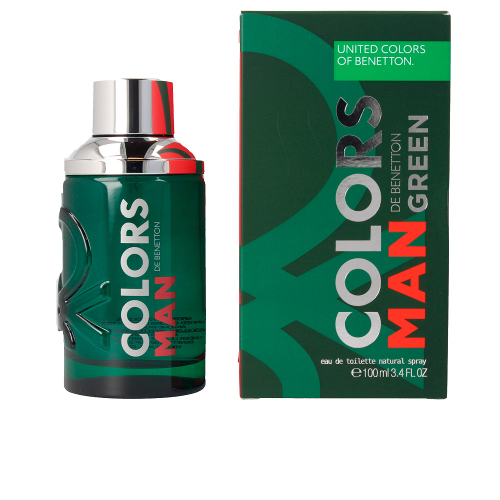 PERFUME BENETTON UNITED COLORS VERDE HOMBRE EDT 200 ML GRANDE - 1