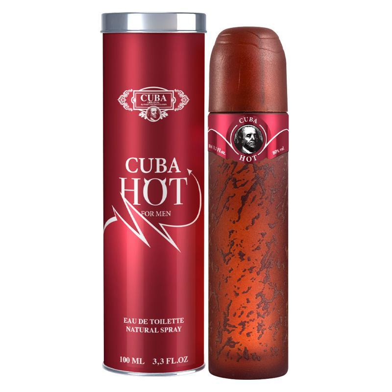 PERFUME CUBA HOT HOMBRE EDT 100 ML - 1