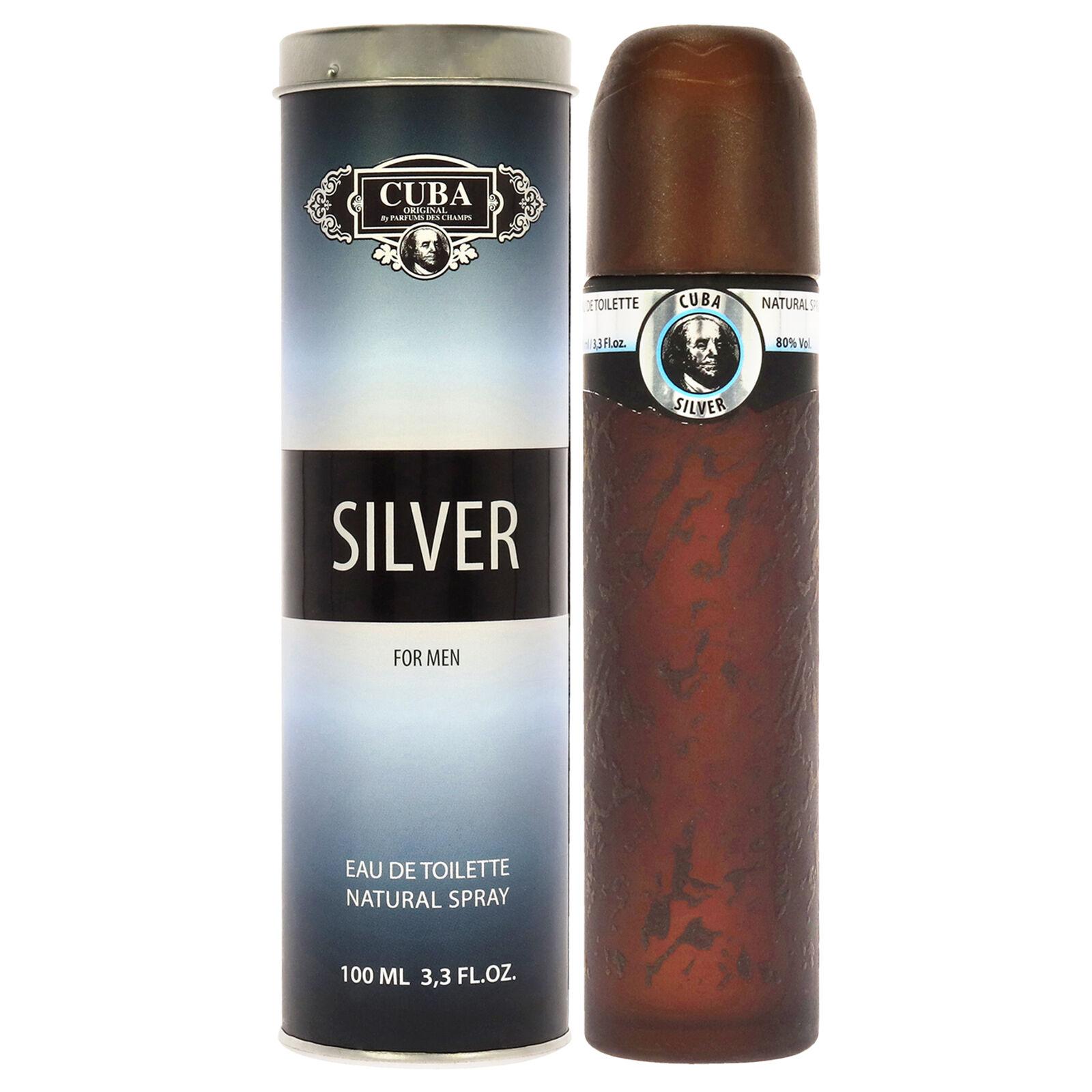 PERFUME CUBA SILVER HOMBRE EDT 100 ML - 1