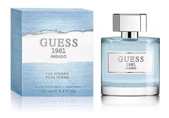 PERFUME GUESS INDIGO 1981 MUJER EDT 100 ML - 1