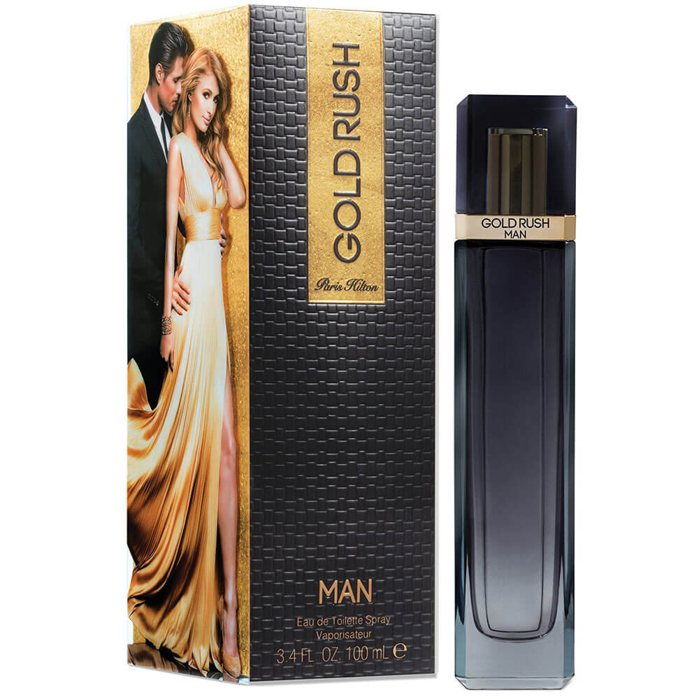 PERFUME PARIS HILTON GOLD RUSH HOMBRE EDT 100 ML - 1