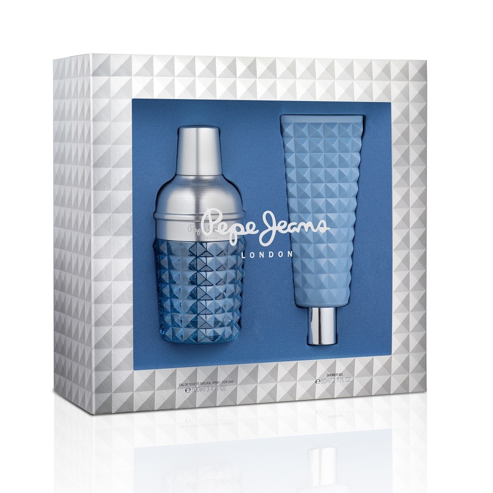 PERFUME PEPE JEANS ESTUCHE TRADICIONAL HOMBRE EDT 100ML + GEL DE DOUCHA - 1