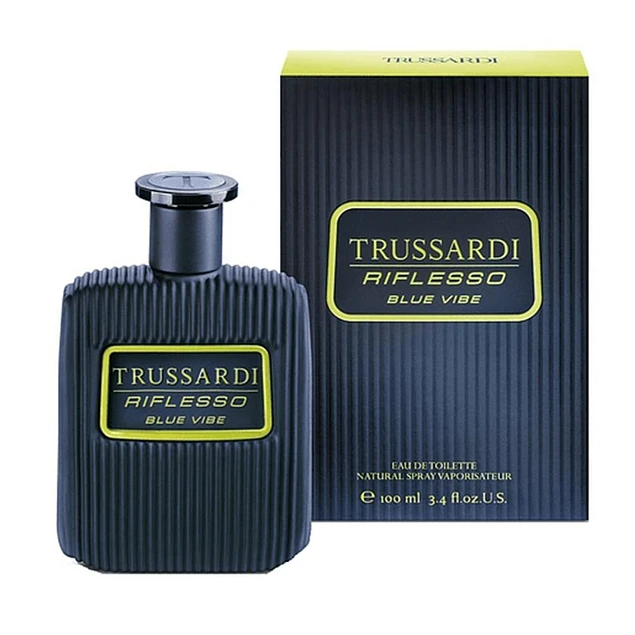 PERFUME TRUSSARDI RIFLESSO BLUE VIBE HOMBRE EDT 100 ML - 1