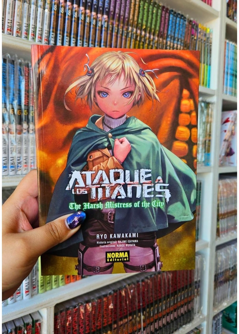 NOVELA ATAQUE A LOS TITANES: THE HARSH MISTRESS OF THE CITY - 2