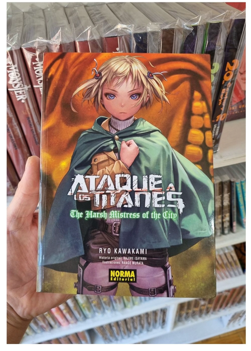 NOVELA ATAQUE A LOS TITANES: THE HARSH MISTRESS OF THE CITY - 3