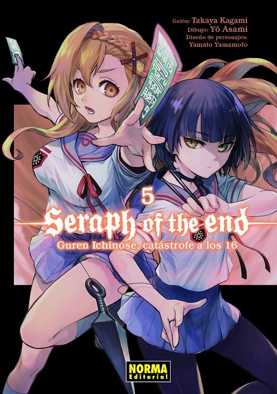 MANGA SERAPH OF THE END 5: GUREN ICHINOSE, CATÁSTROFE A LOS 16 - NORMA - 1