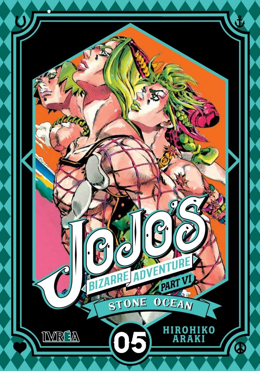 MANGA JOJOS BIZARRE ADVENTURE PARTE 6 STONE OCEAN 5 - IVREA ARGENTINA - 1