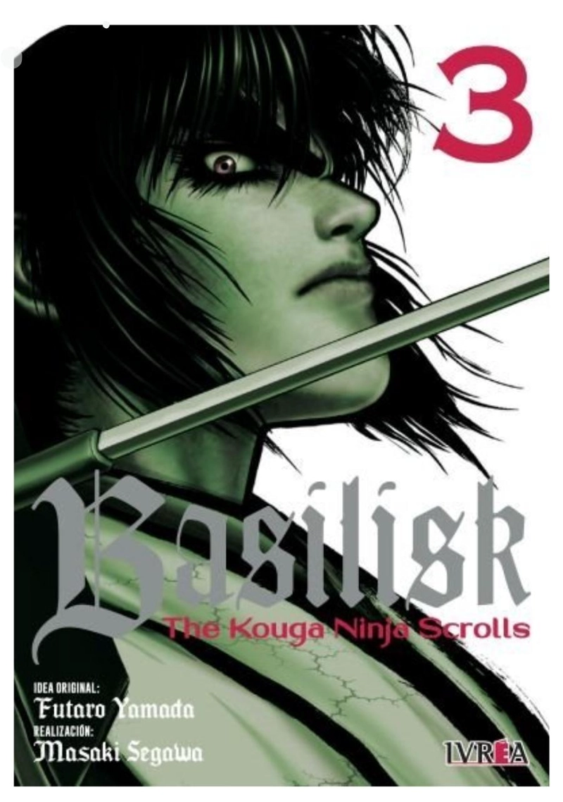 MANGA BASILISK: THE KOUGA NINJA SCROLLS 3 - IVREA ARGENTINA - 1