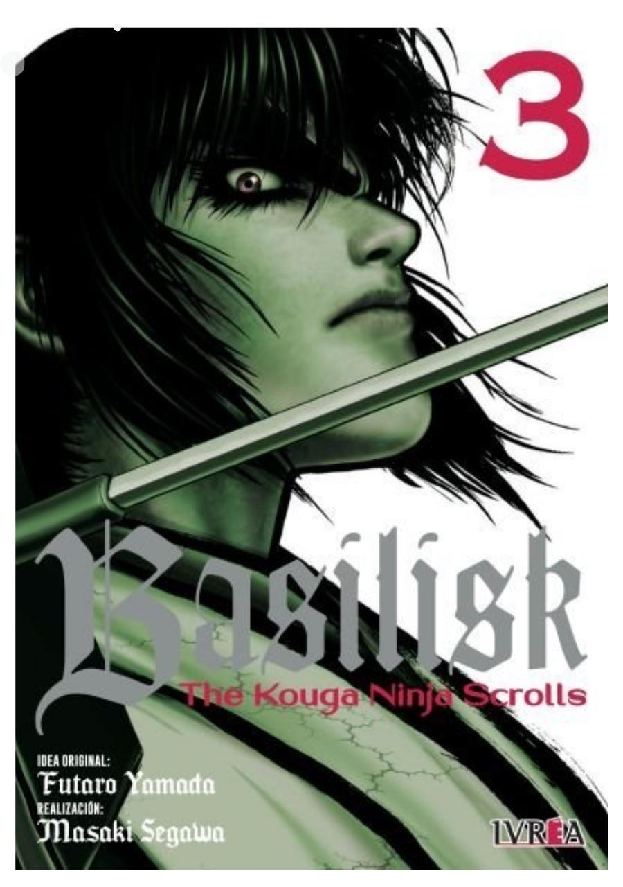 MANGA BASILISK THE KOUGA NINJA SCROLLS 3 - IVREA ARGENTINA - 1
