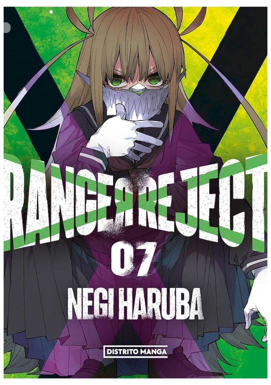 MANGA RANGER REJECT 7 - DISTRITO MANGA - 1